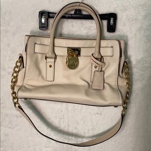 Michael Kors off white cream purse